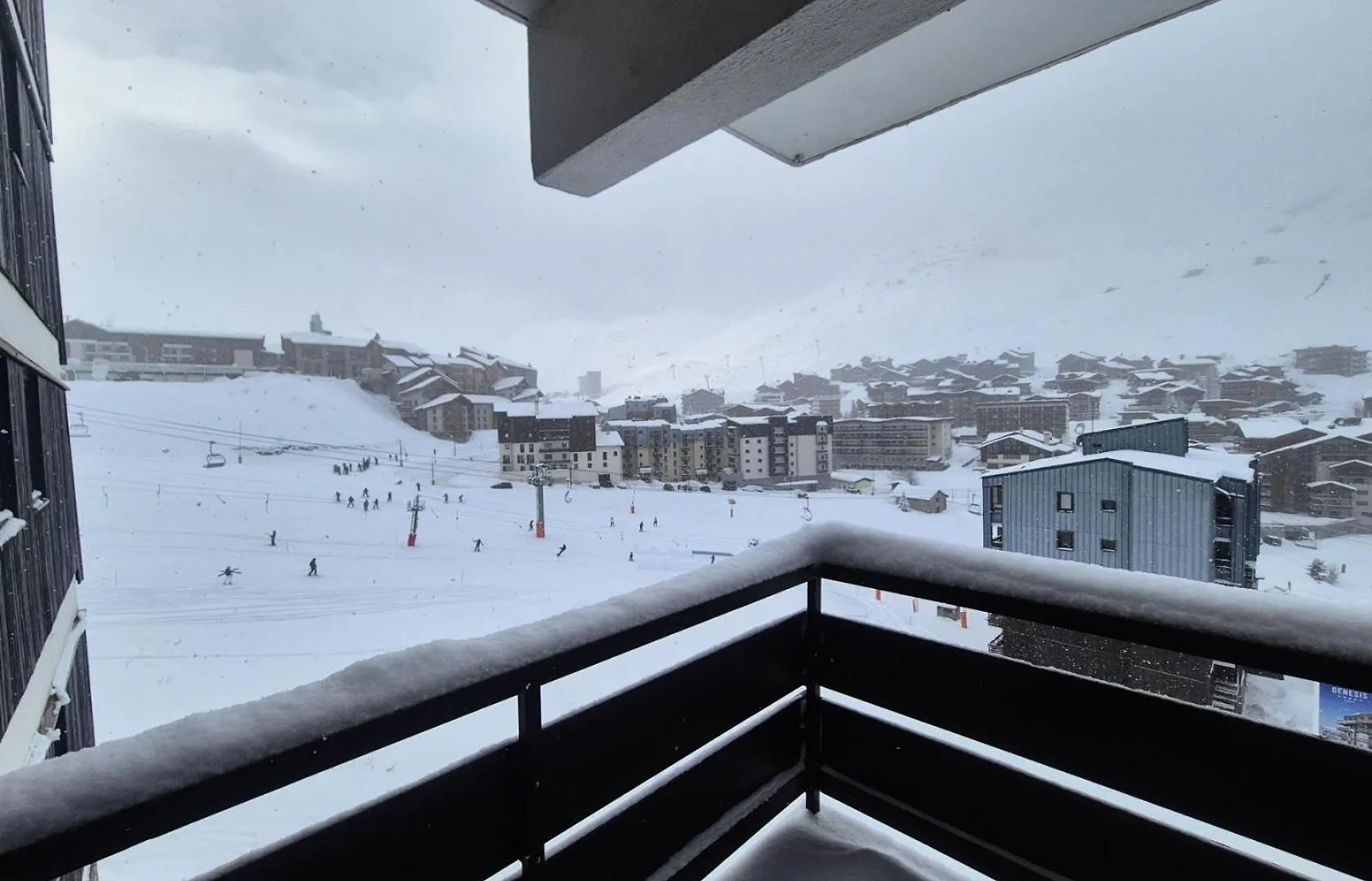 דירה טיגנס Residence Pontet B - Appartement Renove - Wifi - Balcon - Pied Pistes Mae-1751